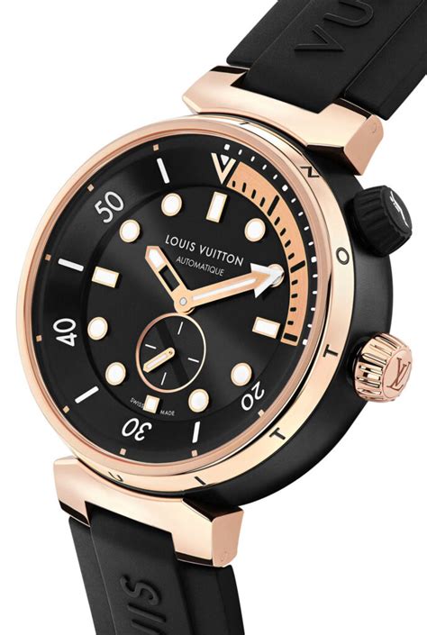 lv tambour street diver watches|louis vuitton tambour.